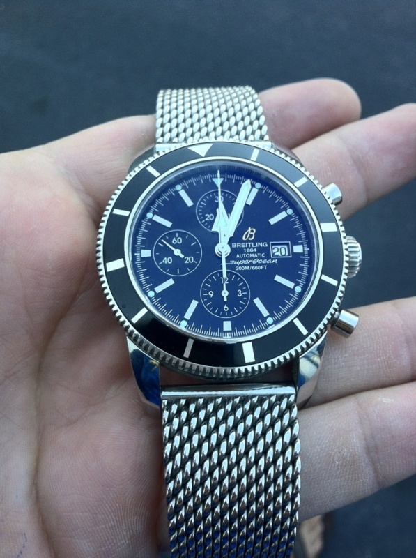 Breitling watch listing