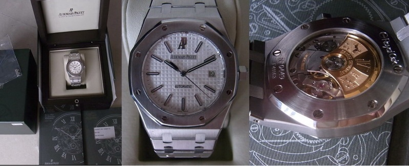 Audemars Piguet watch listing