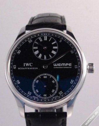 IWC watch listing