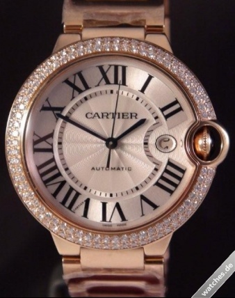 Cartier watch listing