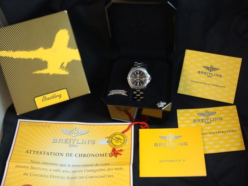 Breitling watch listing