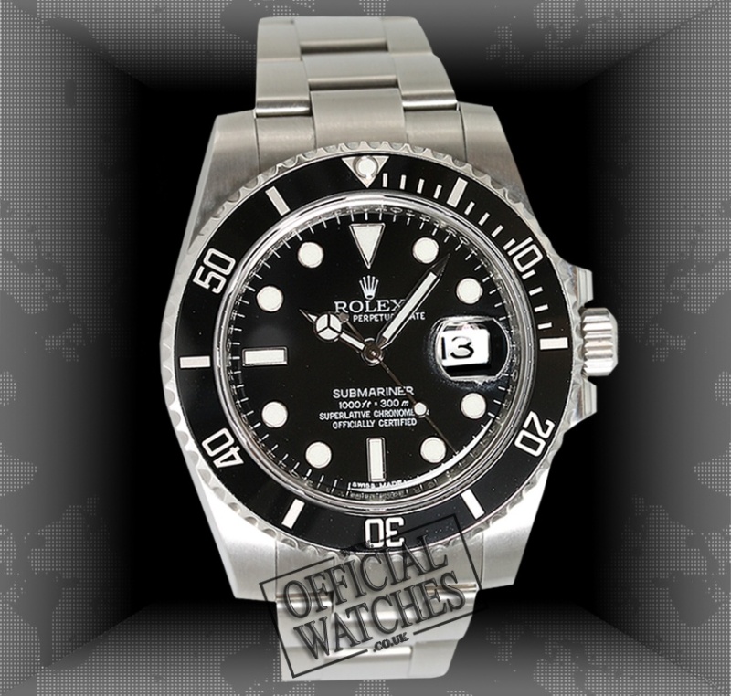 Rolex watch listing