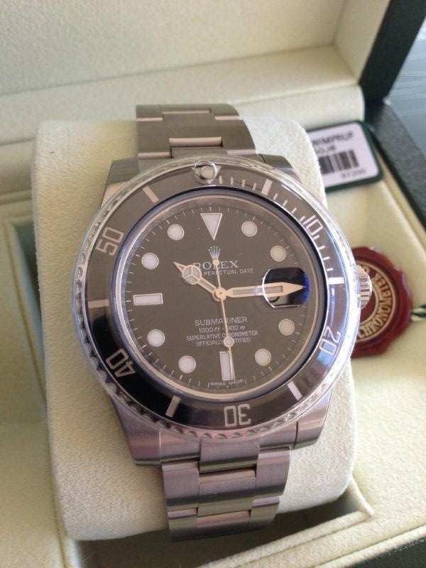 Rolex watch listing