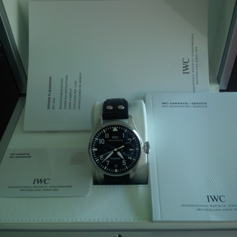 IWC watch listing