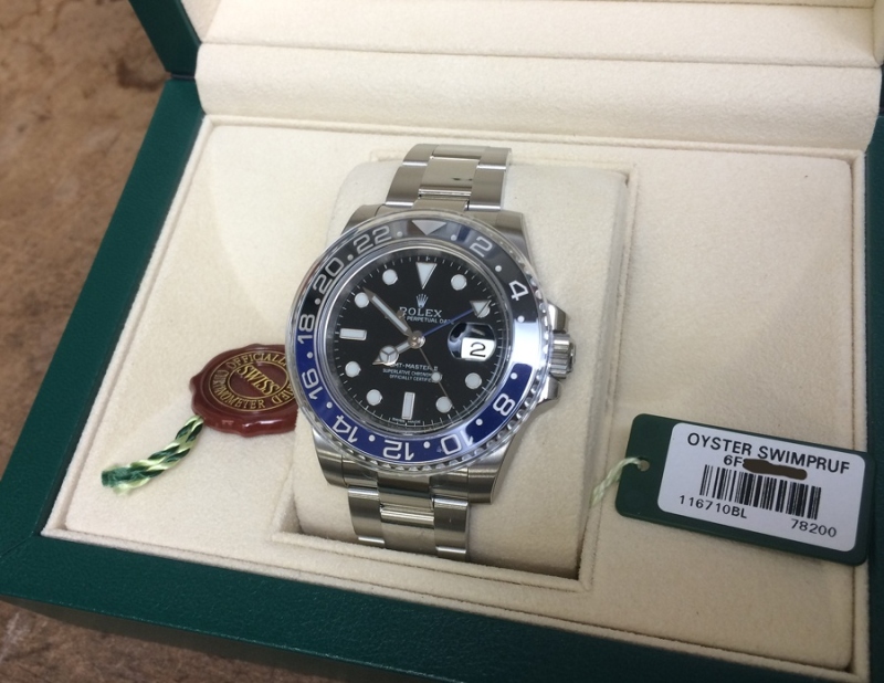 Rolex watch listing
