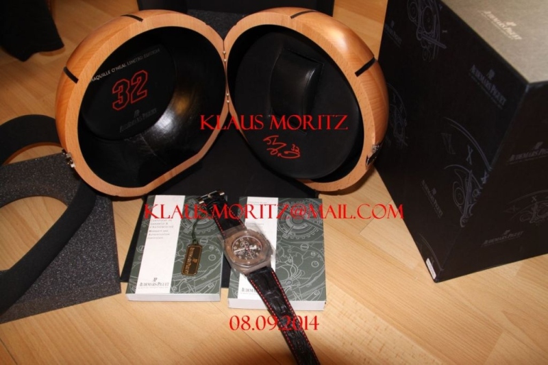 Audemars Piguet watch listing