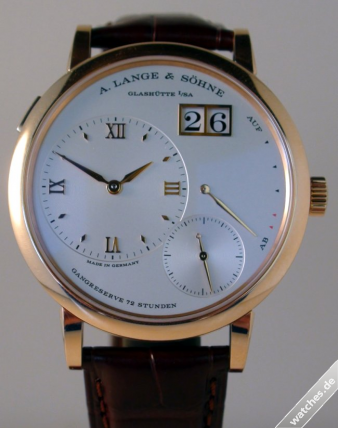 A. Lange and Söhne watch listing