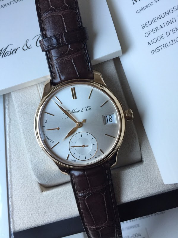 H. Moser watch listing