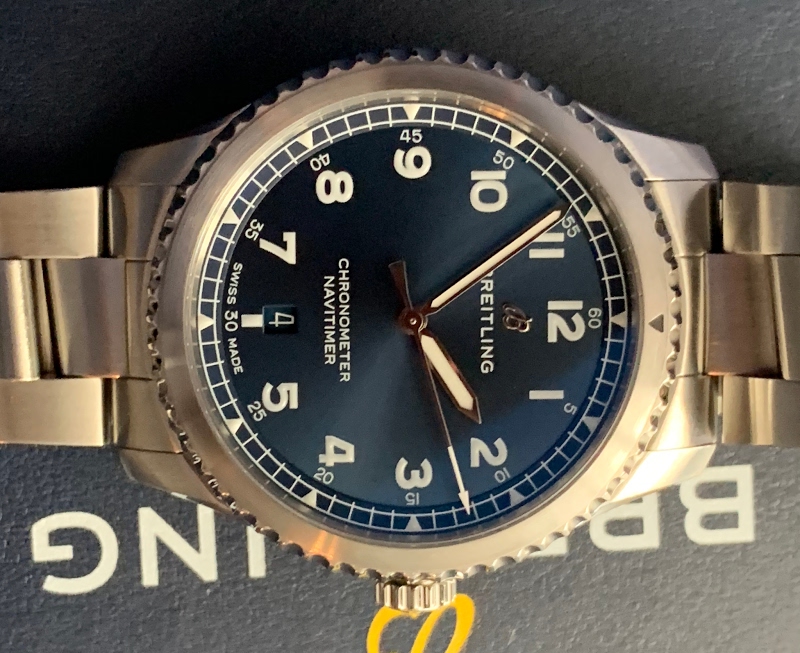 Breitling watch listing