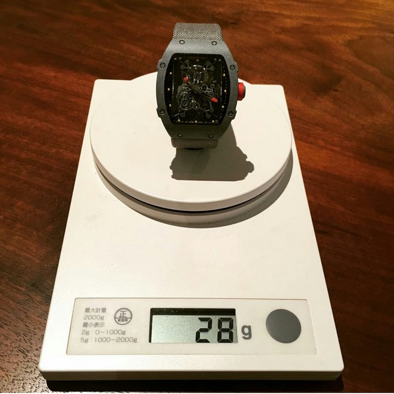 Richard Mille watch listing