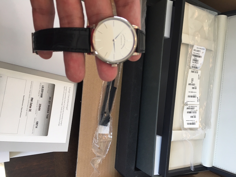 A. Lange and Söhne watch listing