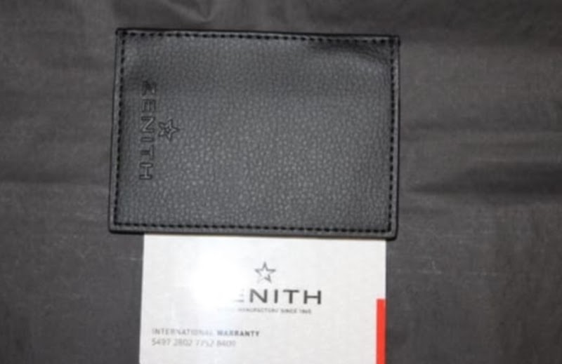 Zenith watch listing