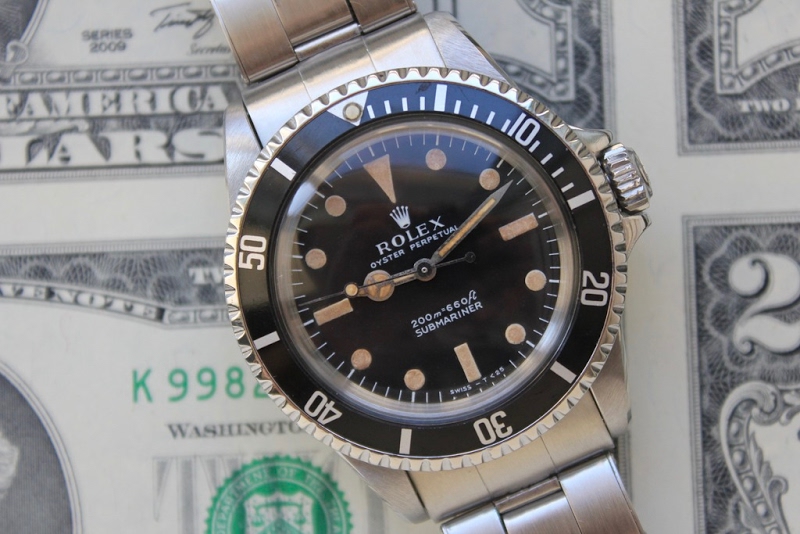 Rolex watch listing
