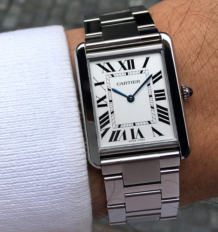 Cartier watch listing