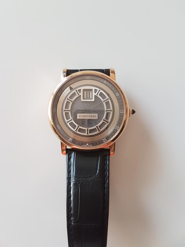 Cartier watch listing