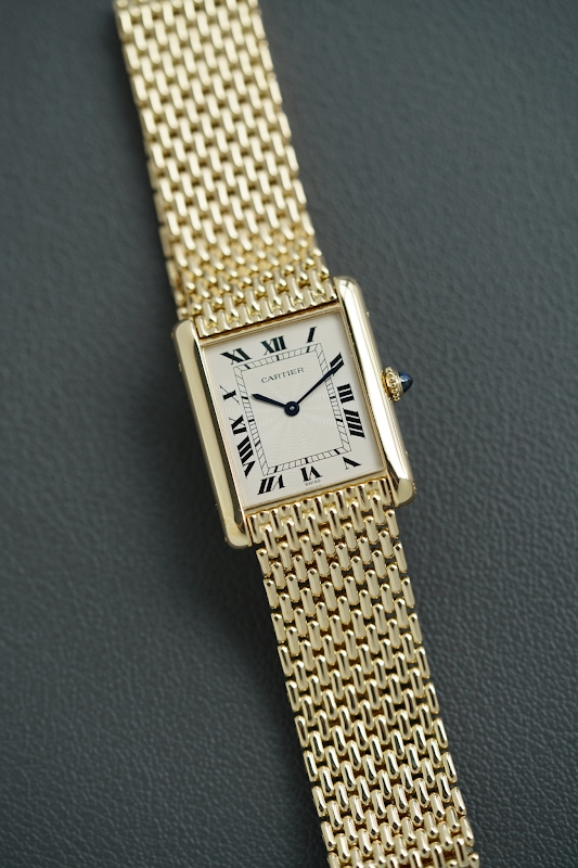 Cartier watch listing