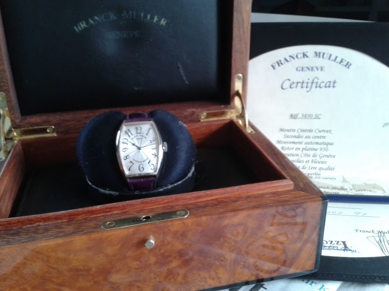 Franck Muller watch listing