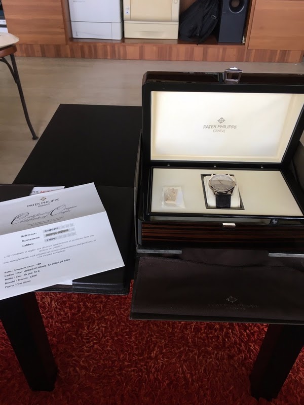 Patek Philippe watch listing