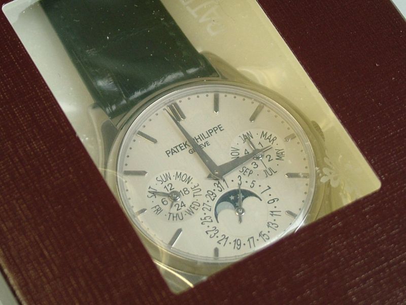 Patek Philippe watch listing