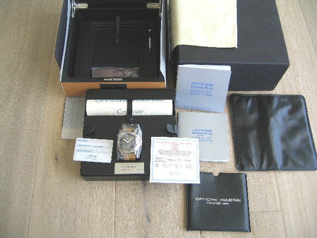 Panerai watch listing
