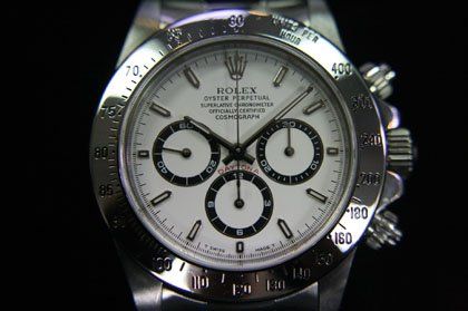 Rolex watch listing