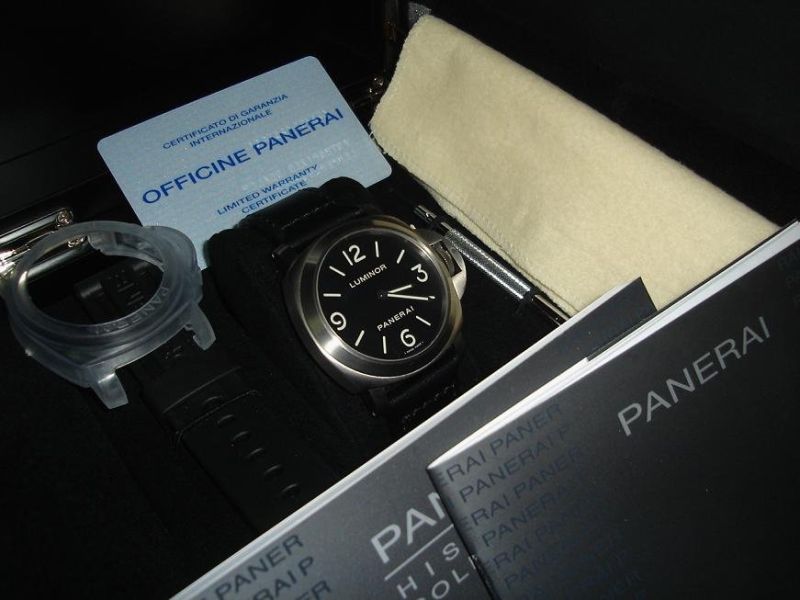 Panerai watch listing