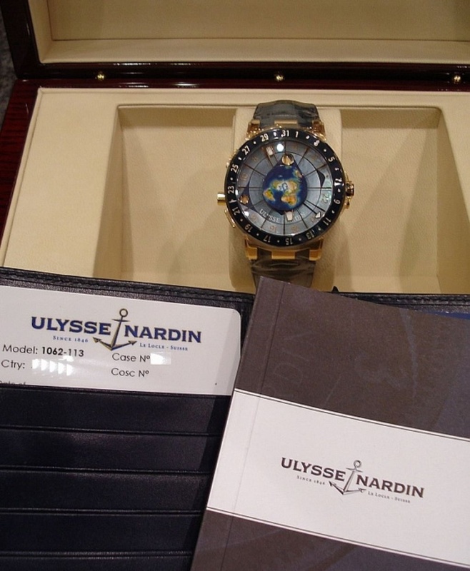 Ulysse Nardin watch listing