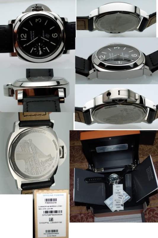 Panerai watch listing