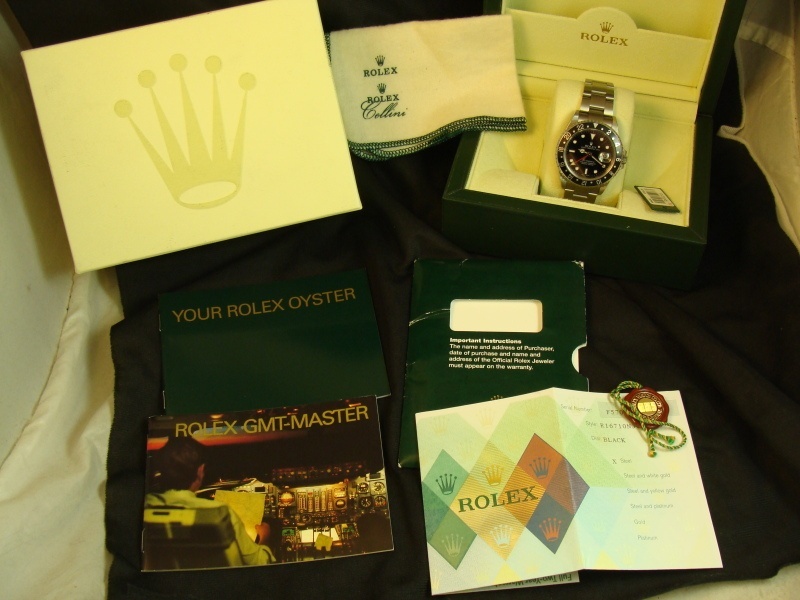 Rolex watch listing