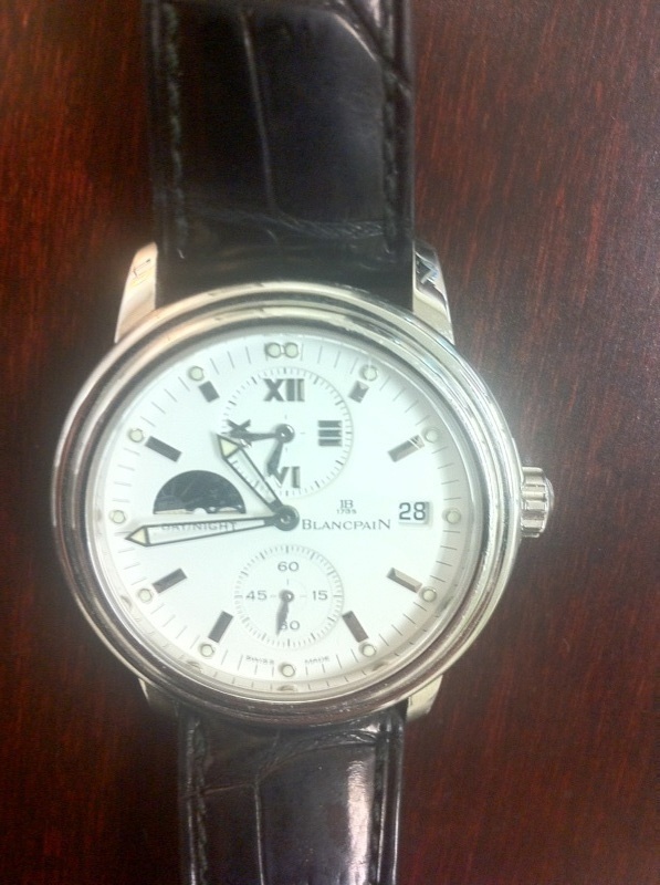 Blancpain watch listing