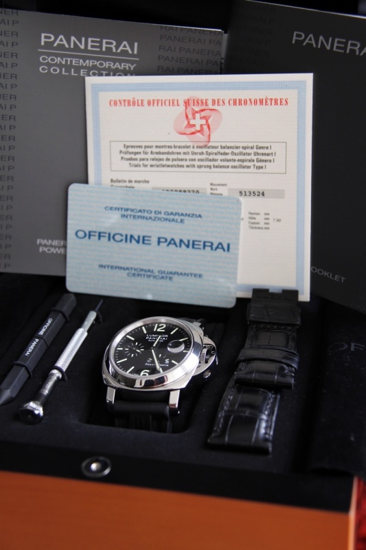Panerai watch listing