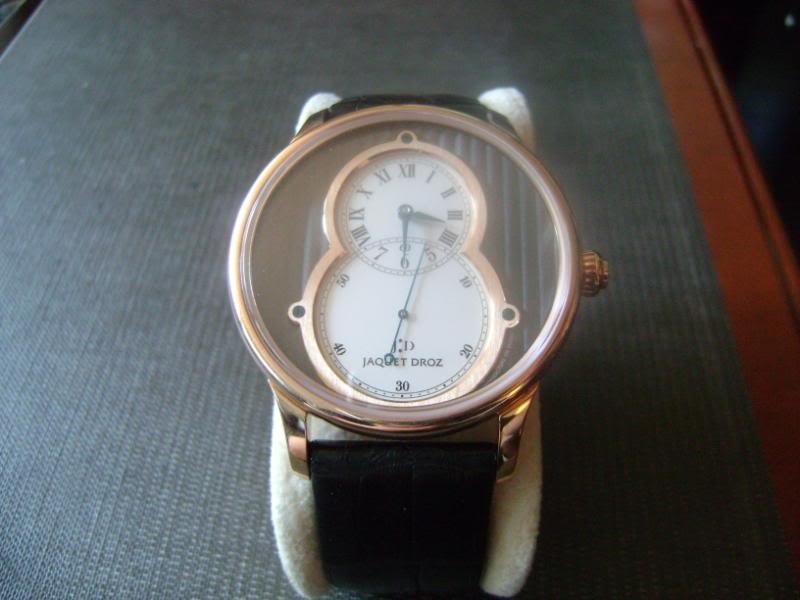 Jaquet Droz watch listing