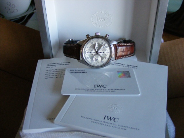 IWC watch listing