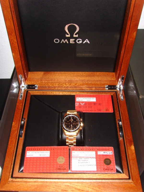 Omega watch listing