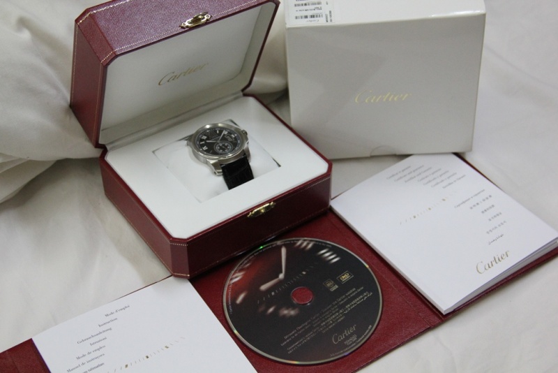 Cartier watch listing