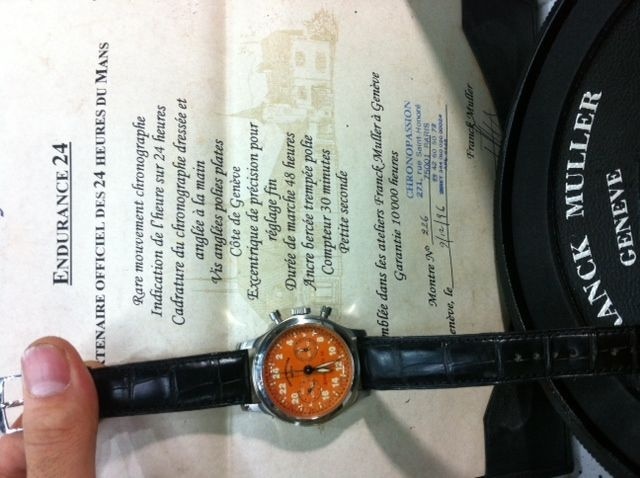 Franck Muller watch listing