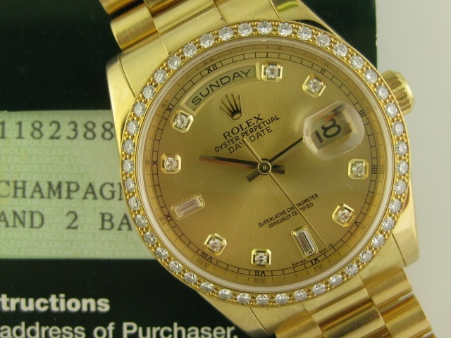 Rolex watch listing
