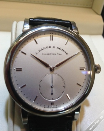 A. Lange and Söhne watch listing