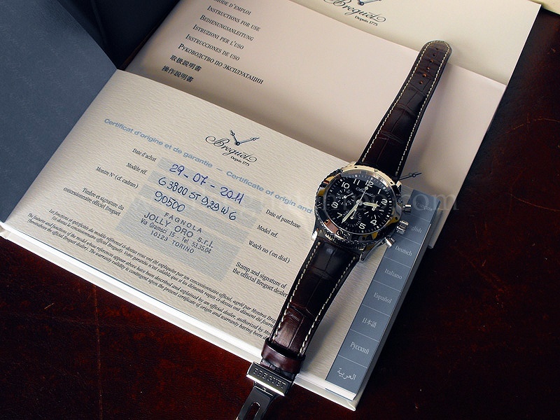 Breguet watch listing