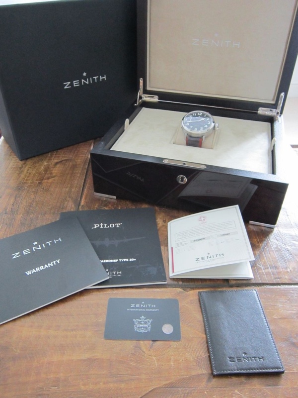 Zenith watch listing