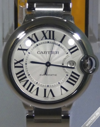 Cartier watch listing