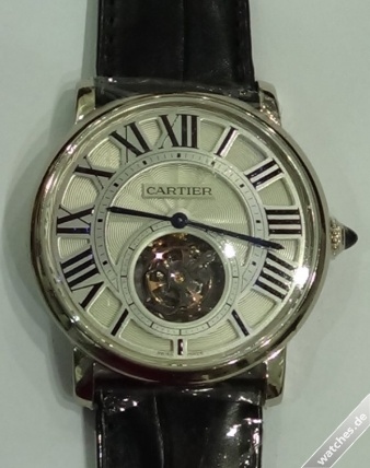 Cartier watch listing