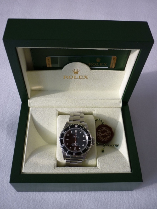 Rolex watch listing
