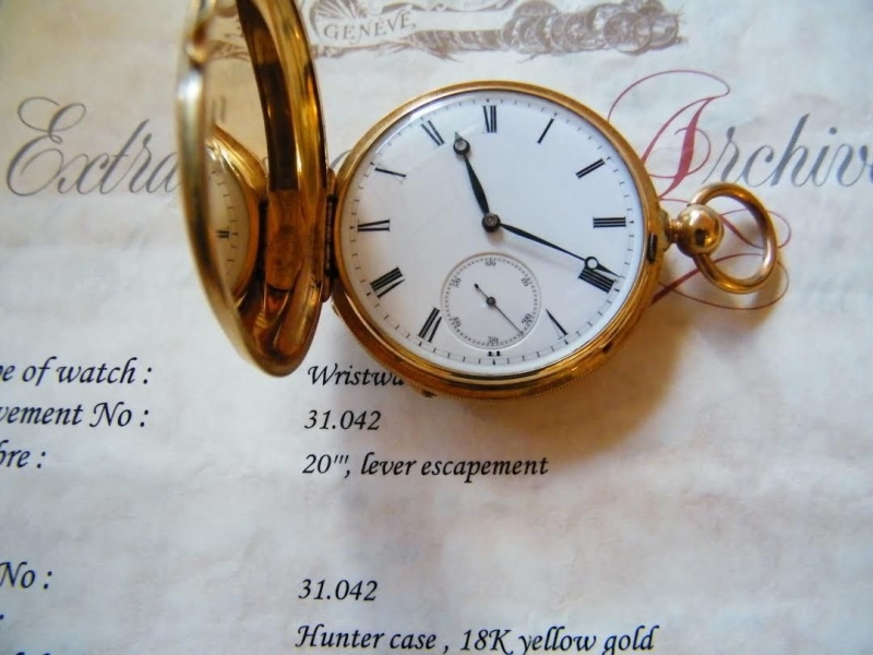 Patek Philippe watch listing