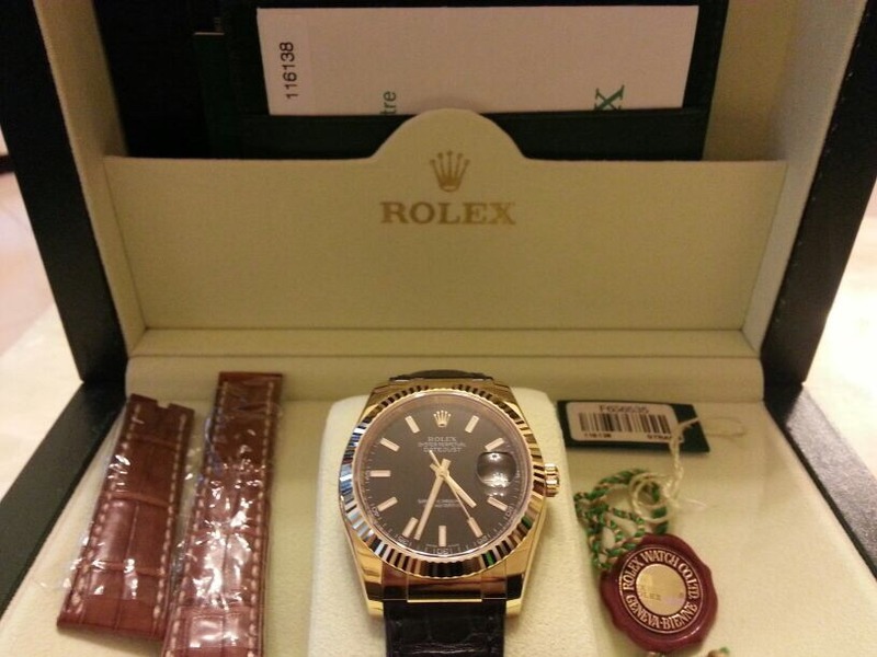 Rolex watch listing