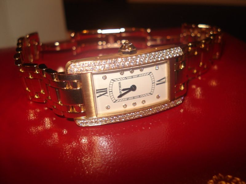 Cartier watch listing