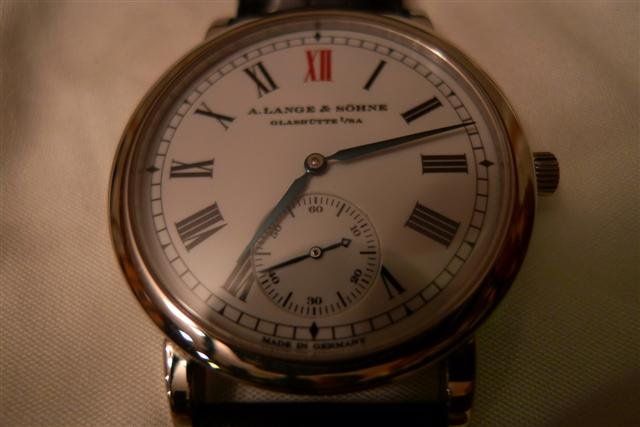 A. Lange and Söhne watch listing