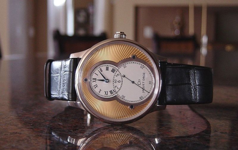 Jaquet Droz watch listing