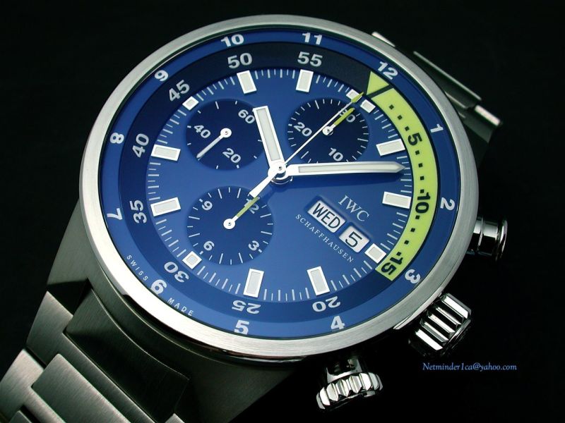 IWC watch listing