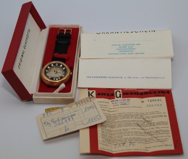 Glashütte watch listing